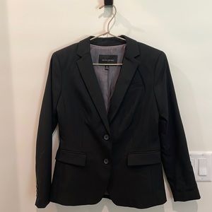Banana Republic black women’s blazer professional